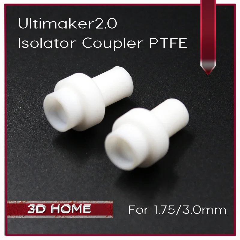 5 個 Ultimaker 2 UM2 ホットエンドアイソレータカプラー PTFE インナースリーブ 1.75 ミリメートル 3 ミリメートルフィラメント高品質