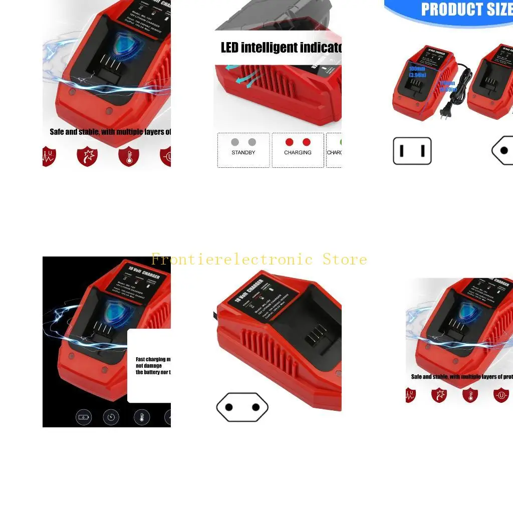 

G8DB Waterproof Battery Power Base Charging Adapter Perfect for Outdoor Equipment 18V Output with Cable Small Portable Size