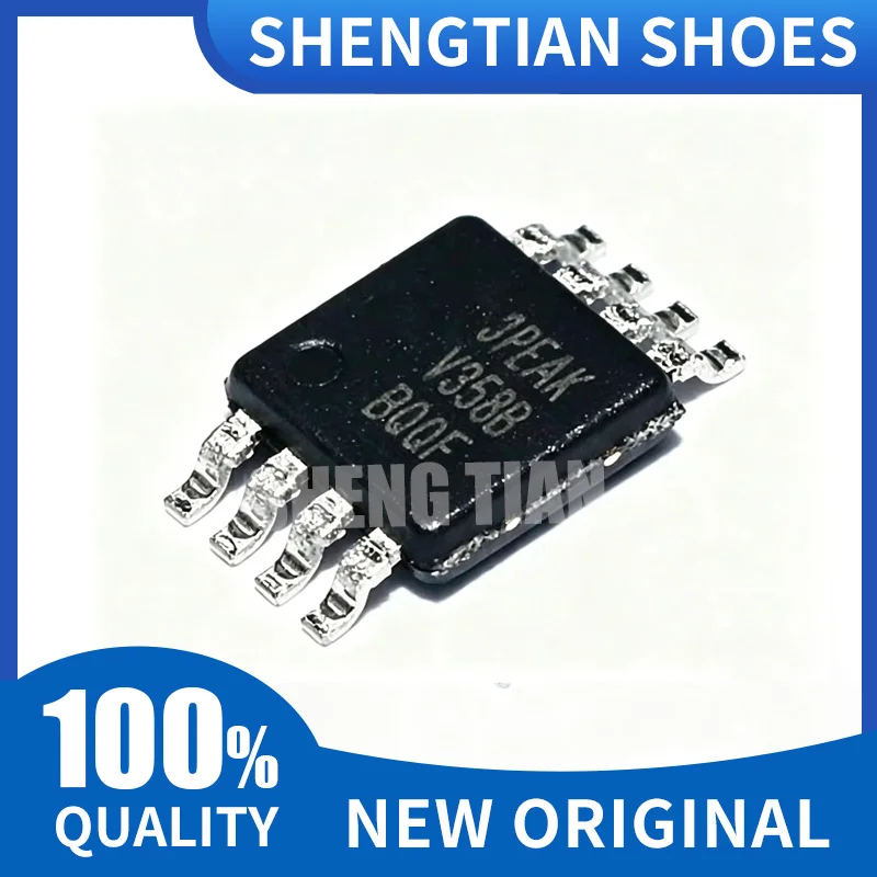 5Pcs/Lot LMV358B-VR MSOP8 V358B Marking LMV358 IC Amplifier SMD new and origina