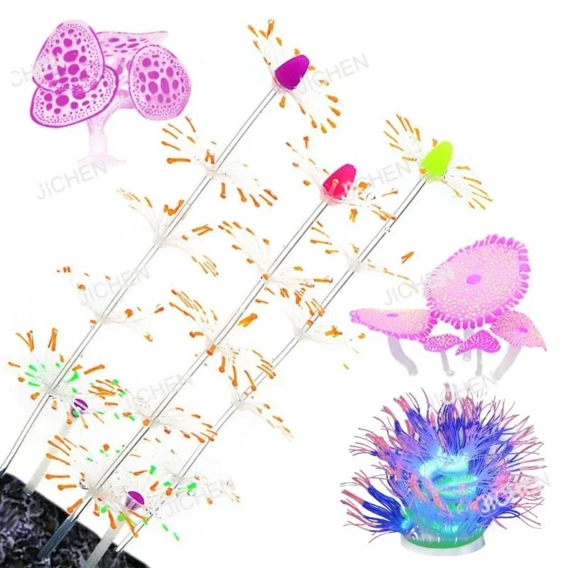 

Neu Aquariums Handicraft Fluorescence Plant Breeding Crafts Plant Decoration FishTank Landscape Supplies Aesthetic Displays