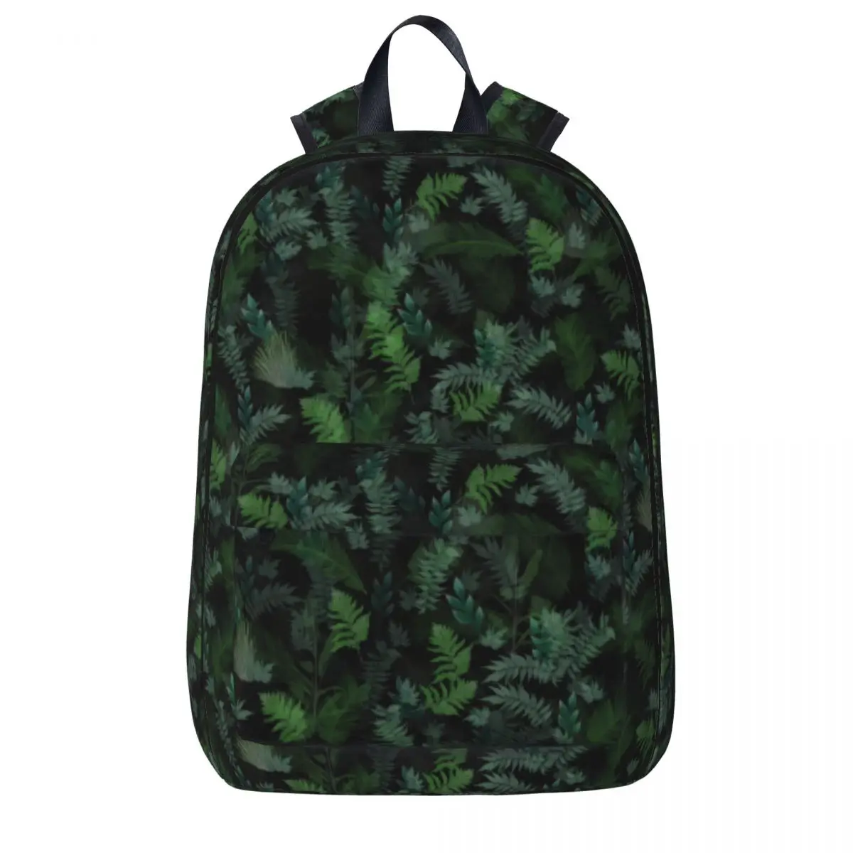 Tropical Leaf Backpack Modern Foliage Trekking Backpacks Men Design Print School Bags Streetwear Rucksack