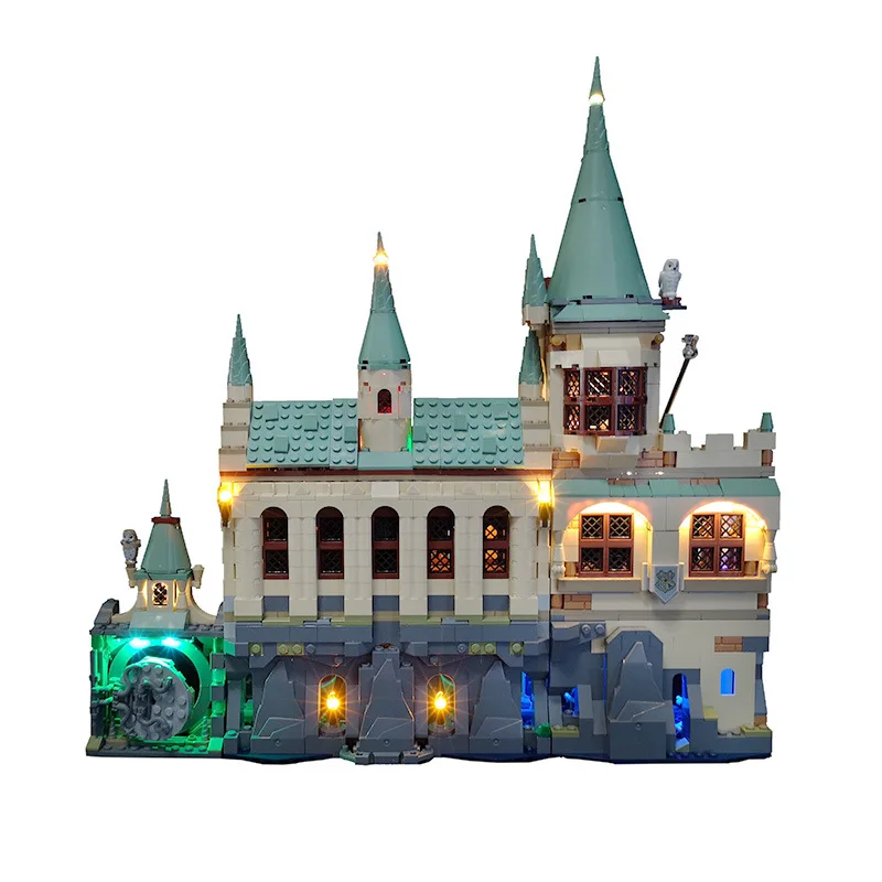 LYBMTWF Kit d'éclairage LED compatible avec le modèle de construction Lego 76389 Chamber of Secrets (modèle non inclus des briques)