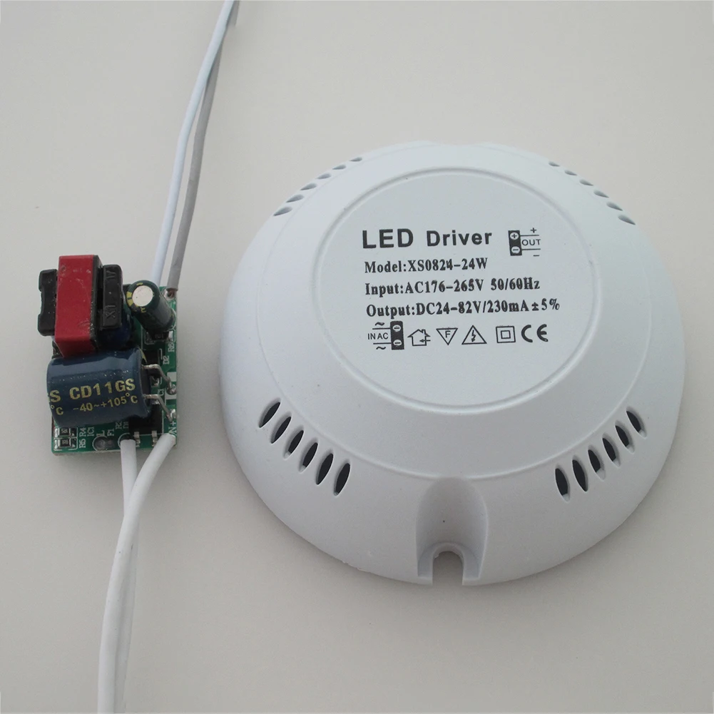 LED Driver Ceiling Light Transform Accessories Stable Round Constant Current Lamp Downlights Safe High Efficiency Power Supply