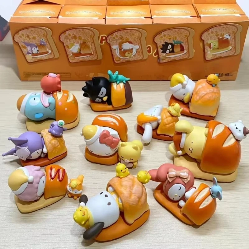 

MINISO Sanrio Happy Baking Melody Kuromi слепая коробка фигурка Mystery Box сумка-сюрприз аниме фигурка статуя кукла девушка подарок игрушка