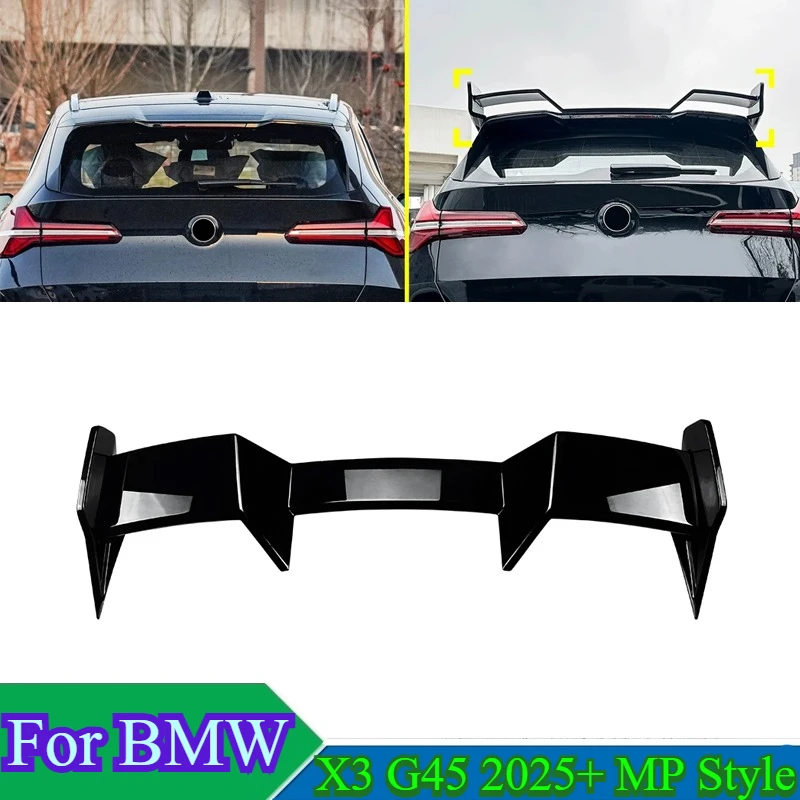 

Rear Roof Lid Lip Tail Spoiler For BMW X3 G45 2025+ MP Style Rear Trunk Wing Exter Accessories Body Kit Automobiles Modification