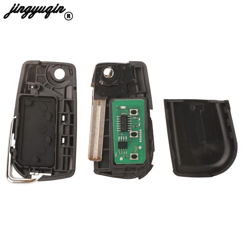 

jingyuqin 314MHZ H-8A Chip 3Buttons Remote Car Key Control 89070-12A60 HYQ12BEA для Toyota Vios Hilux RAV4 Yaris 2013-2015
