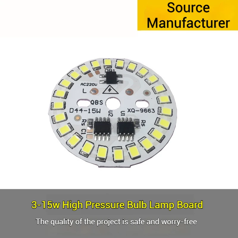 LED COB Chip AC165-265V 3W 5W 7W 9W 12W 15W IP43 Smart IC No Need Drive LED Beads DIY For Spotlight Flood Light Down Lamp