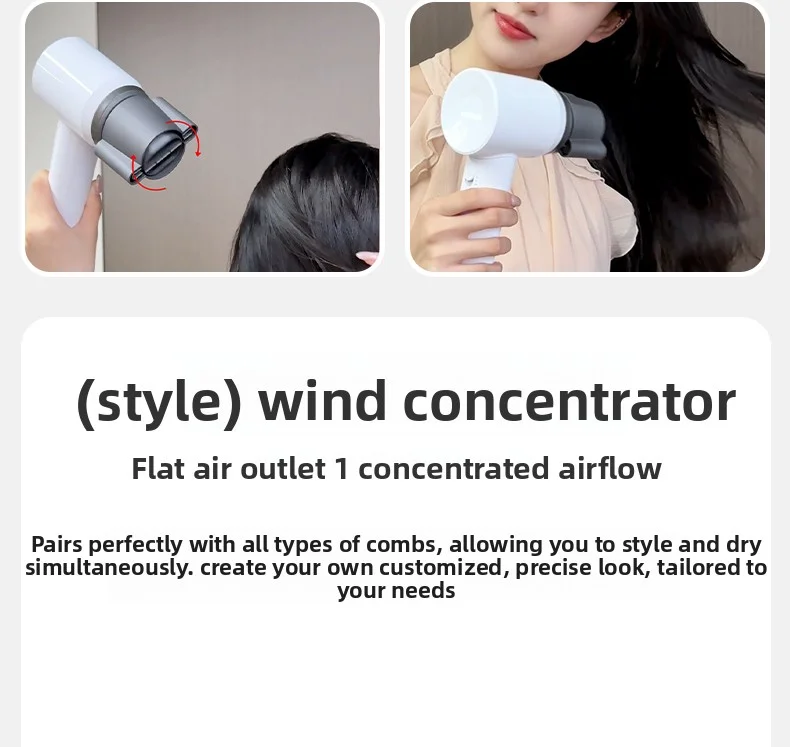 Für Xiaomi Mijia Haartrockner Trocknen Modellierung Mundstück Zubehör H501/H501SE – Detail 9
