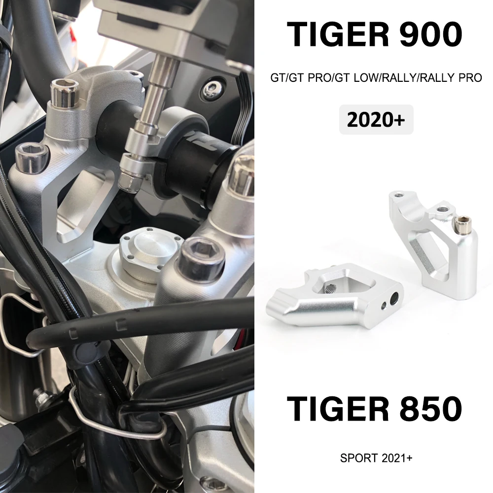 

Motorcycle Accessories Handlebar Riser For Tiger tiger 900 GT PRO LOW RALLY tiger900 2020 - 2022 tiger850 tiger 850 Sport 2021 -