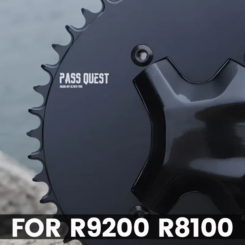 

For Dura Ace 9200 8100 Chainring 110 Bcd 4 Bolts Single Bike Crown 42 44 46 48 50 54 56 58 Teeth Chainring 12 Speed Narrow Wide