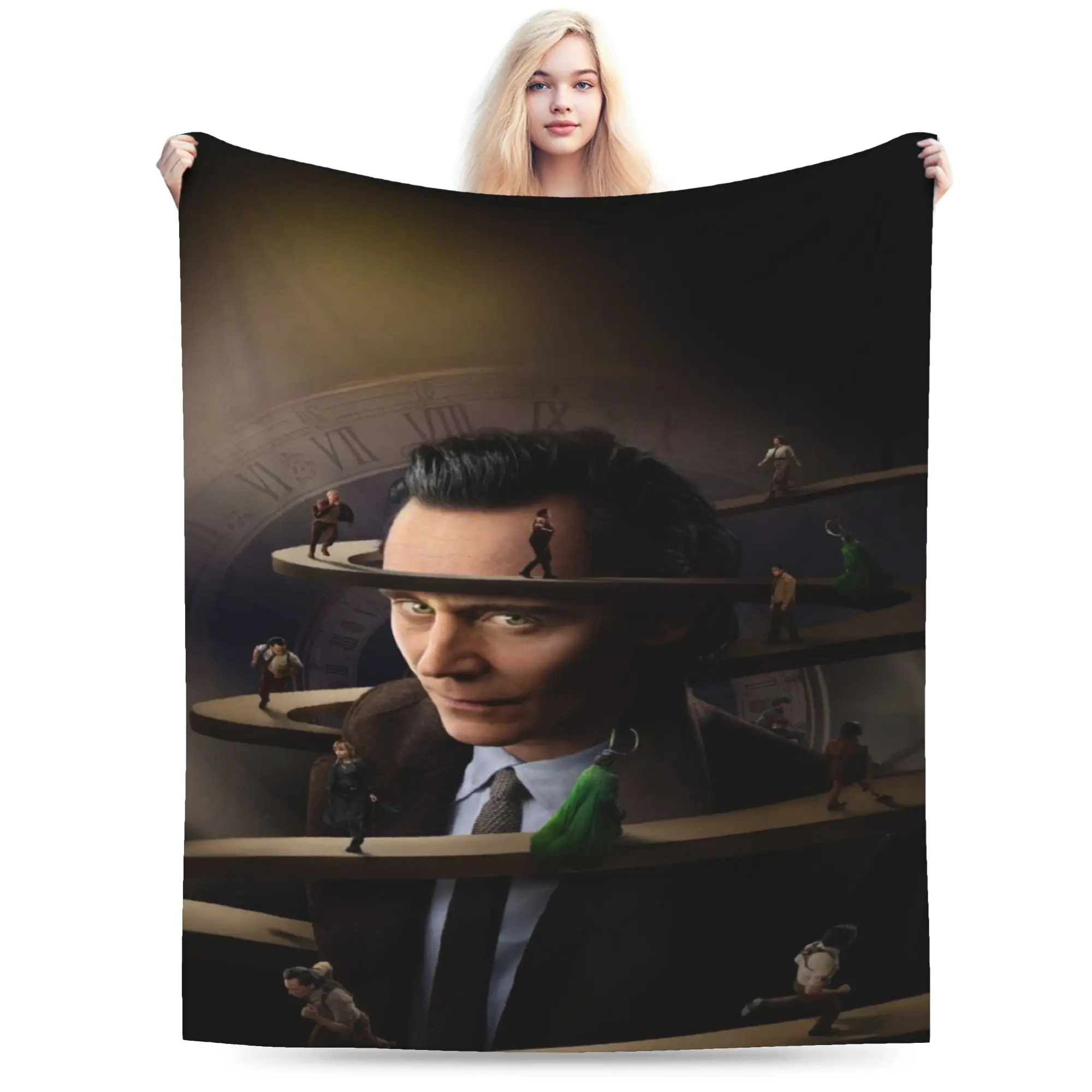 Tom Hiddleston  Blankets Velvet  Comfortable Lightweight Thin Throw Blanket for Bedroom Plush Thin Quilt