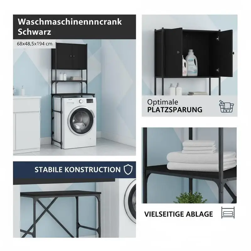 Armoire Lave-Linge Gain de Place S077dd593a59d4dbe832d01bb98b327a5a