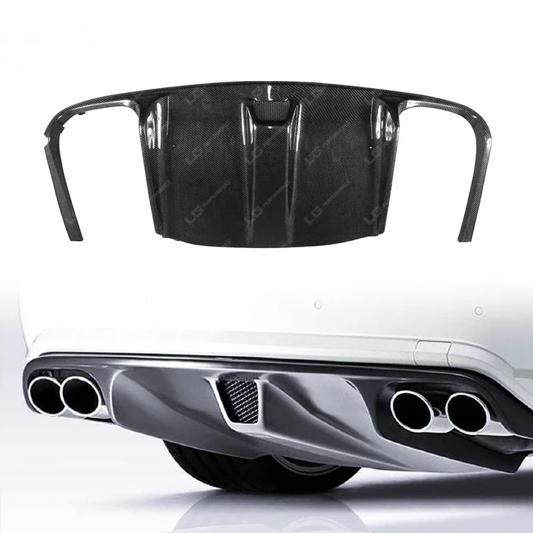 

New Design AMG Style Carbon Fiber Rear Diffuser For Mercedes Benz E Class W207 Upgrade Car Exterior Facelift Accessories