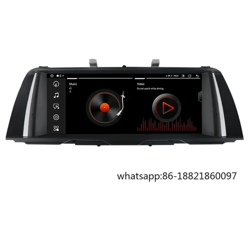 

2025 10,25-дюймовый DVD-радио стерео android сенсорный экран мультимедийный плеер carplay для 5 серии f10 f11