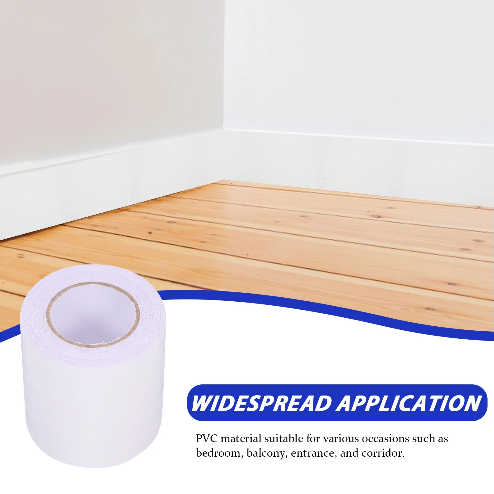 

5 Meters Peel and Stick Baseboard Skirting Board for Wall Decorative Sticker Cover Up Stains Home Skirting Board Covers