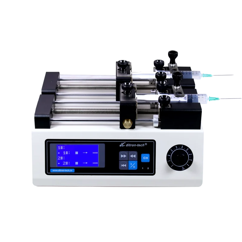 

Dual channel independent control microfluidic microinjection pump for liquid sampling