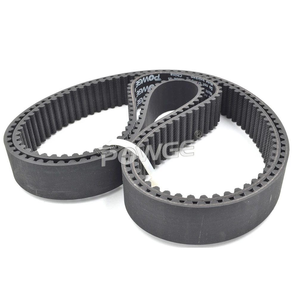 POWGE LP=750 755 760 765 770 775 780 785 790 795 5M Synchronous Belt W=15-50mm HTD5M Closed-Loop Timing Belt 750-5M