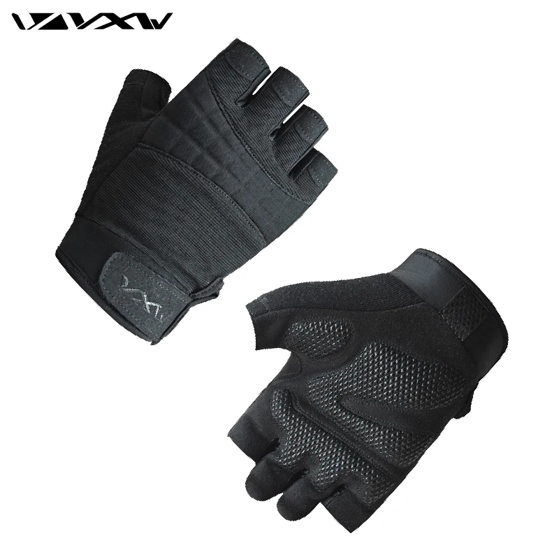 VXW Gym Gloves Fitness Training Gloves Men Women Body Building Half Finger Non-Slip Gloves Wrist Weightlifting Sports