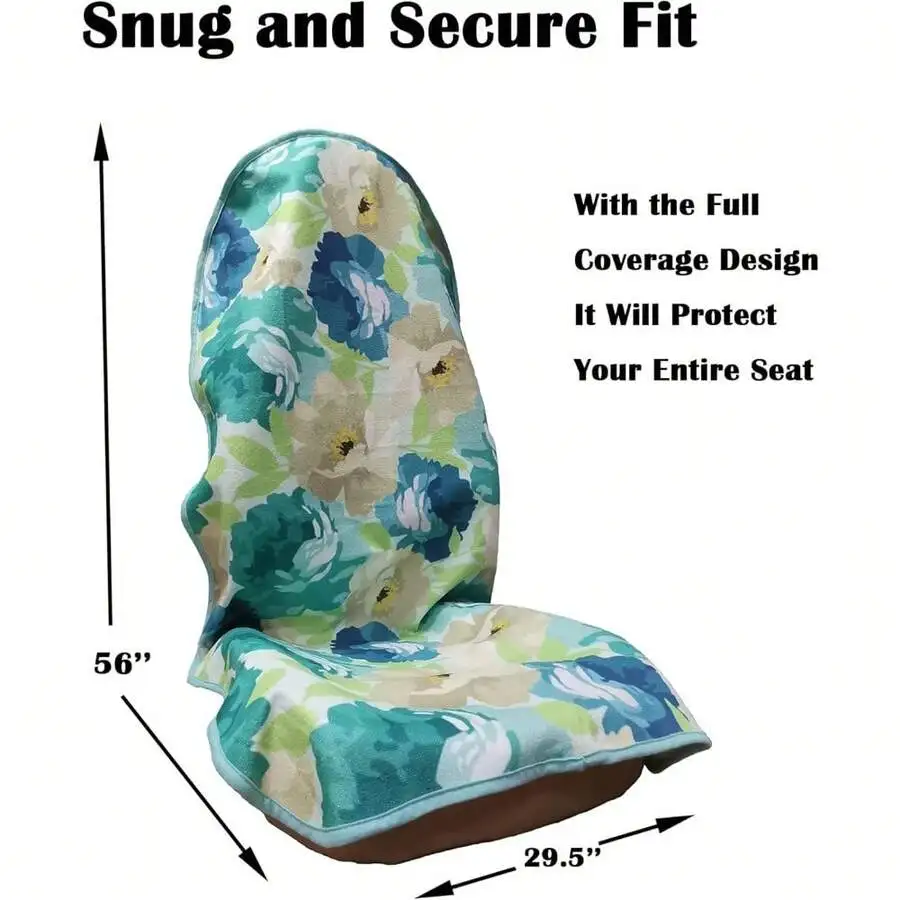 

Car Seat Cover Protector Front Seats Waterproof Sweat Towel For Gym Running Swimming Beach Hiking SUV Truck