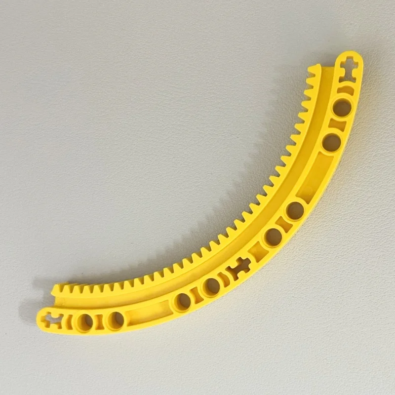 24121 Gear Rack 11 x 11 Curved Brick Collections Bulk Modular GBC Toys For Technical MOC DIY Buildings Blocks Compatible