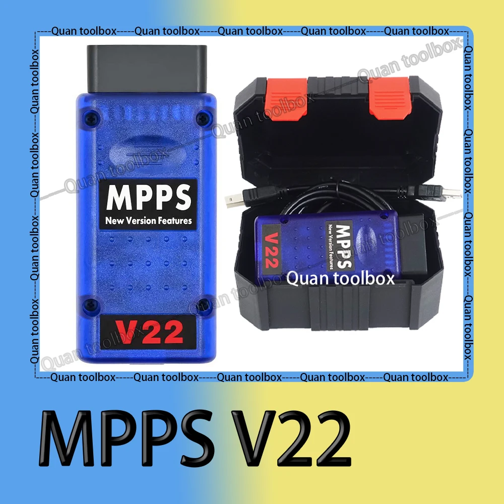 MPPS V22 ECU Chip Tuning programming tool obd2 scanner ECU Diagnostic Tool Better then mpps V18 mppsv16 Repair equipment Device