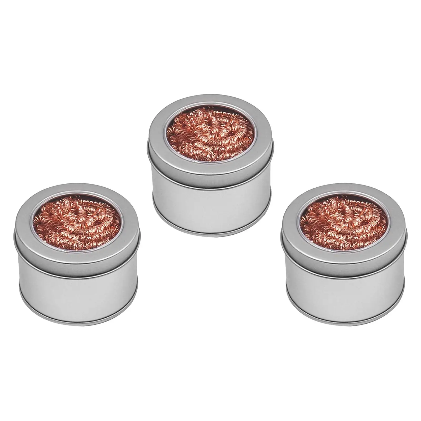 3Pcs Soldering Tip Cleaners High Performance Durability Portable Easy to Use