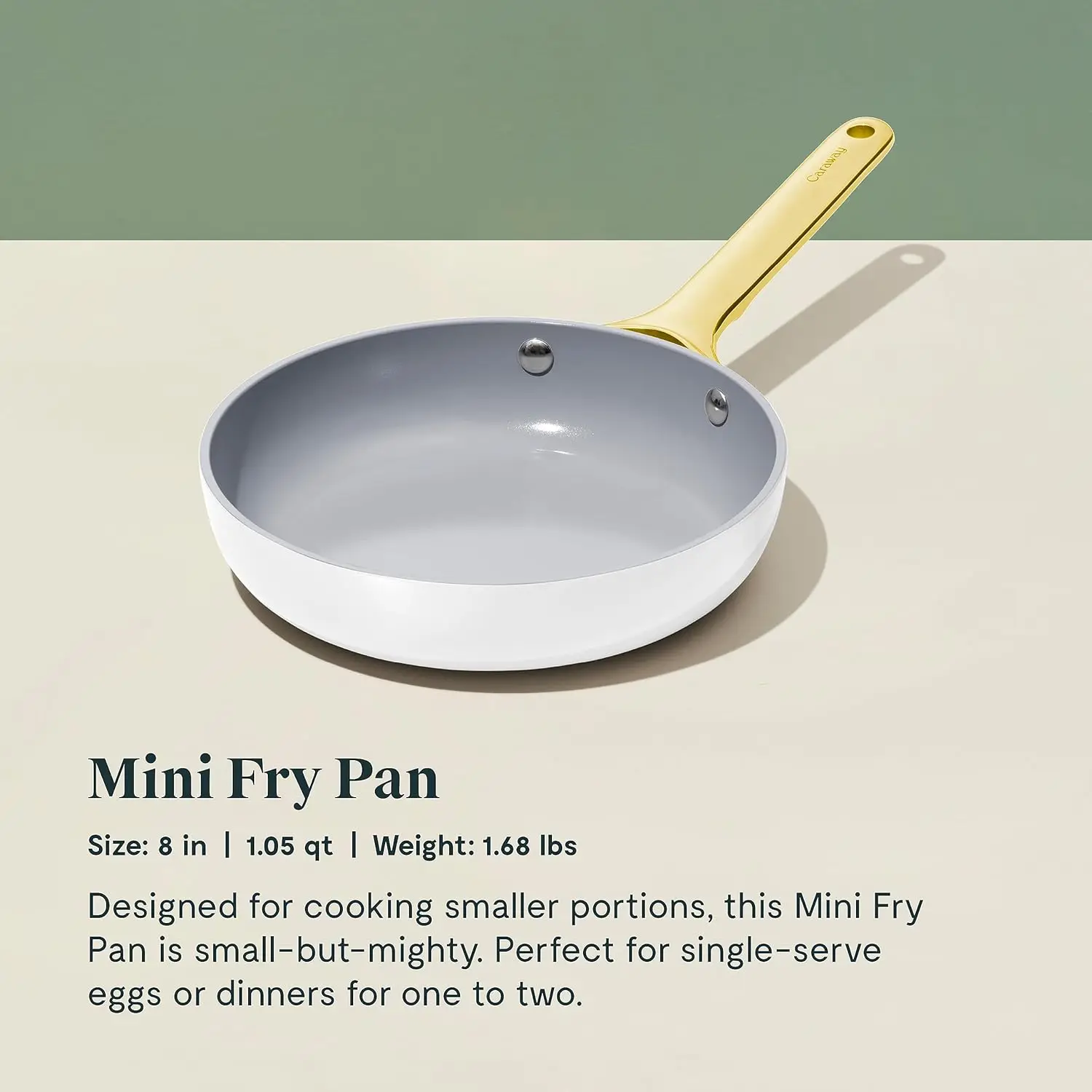 Caraway Mini Duo - Non-Stick Ceramic Mini Fry Pan (1.05 qt, 8