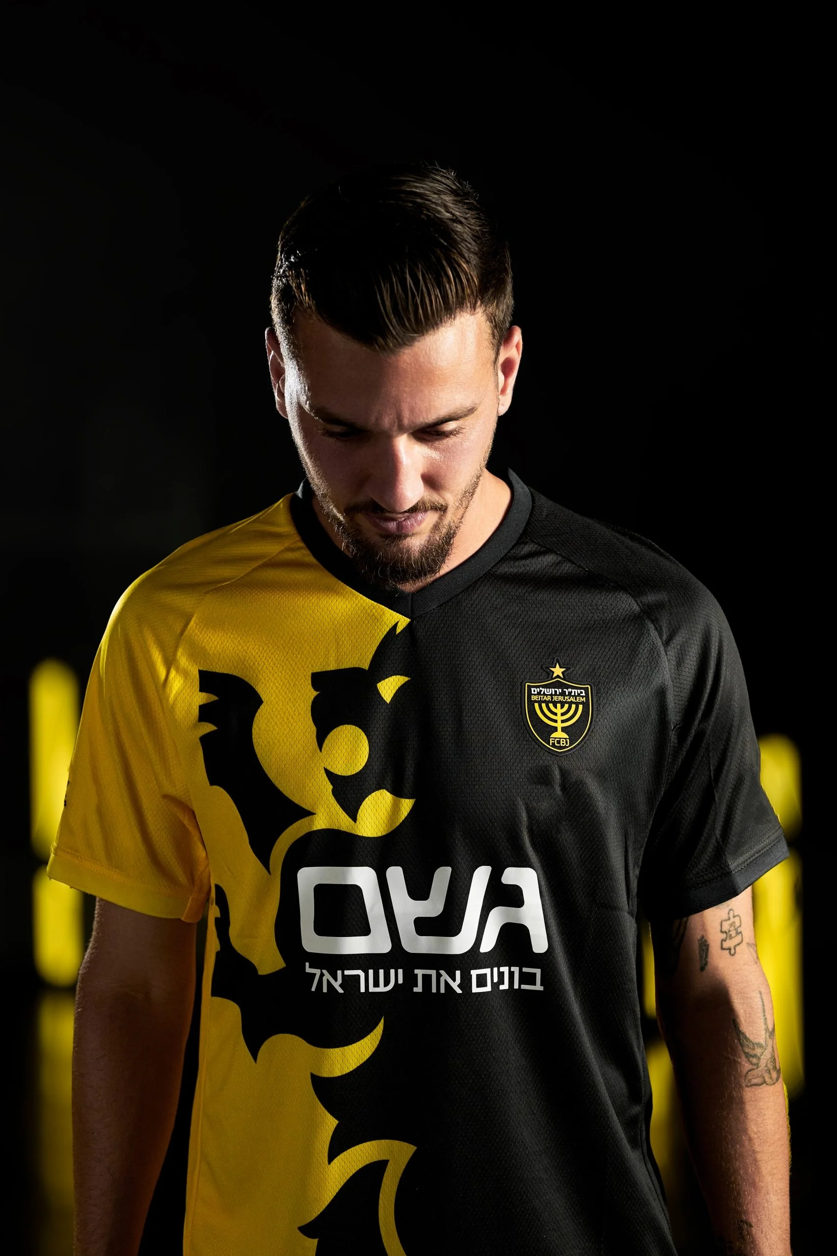 2026 New Beitar Jerusalem Print Football Jersey T-shirt Men Women Summer Sports T-shirt Breathable Quick Drying Clothing Unisex