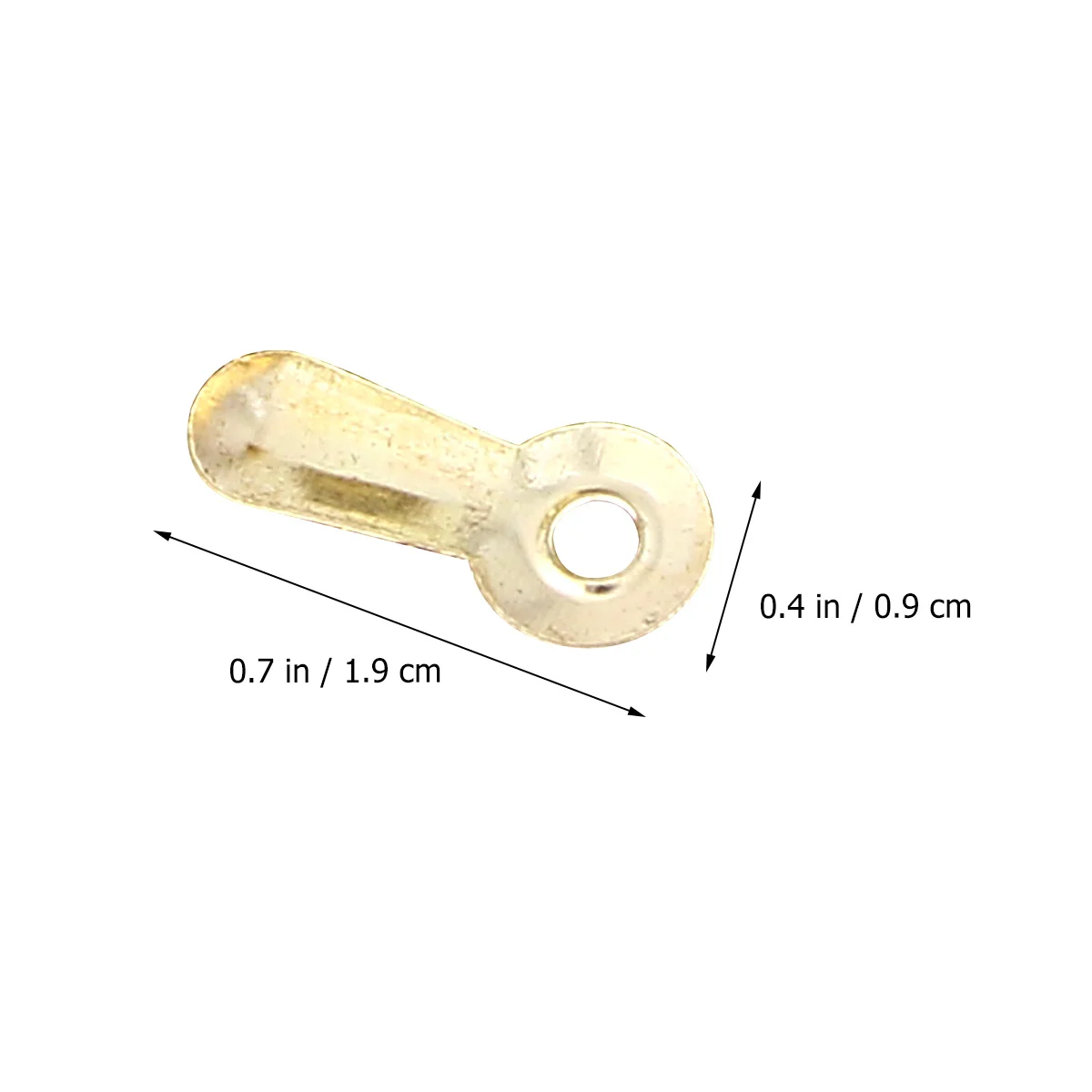 

200Pcs Golden Metal Melon Nails Heavy Duty Picture Hanging Kit Small Nails for Photo Frame Accessories Home Office Exhibition