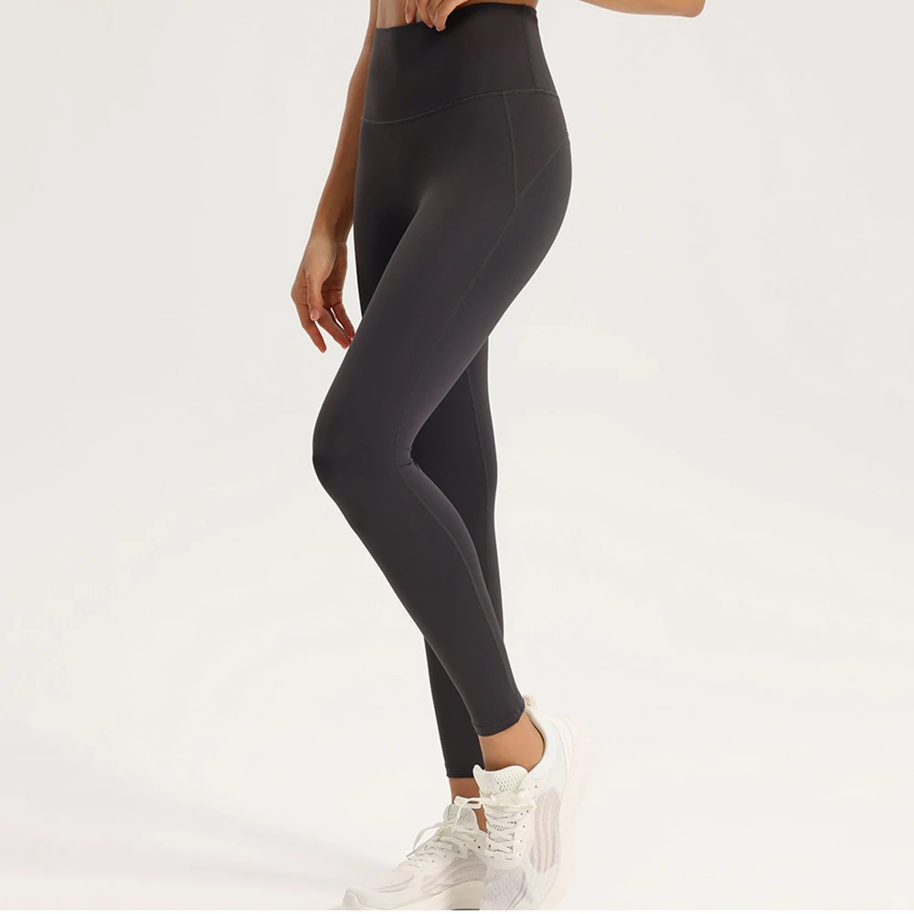 No Underwear Needed Yoga Pants for Women High Waisted Tummy Control Squat Proof Leggings Naked Feeling Workout Pants