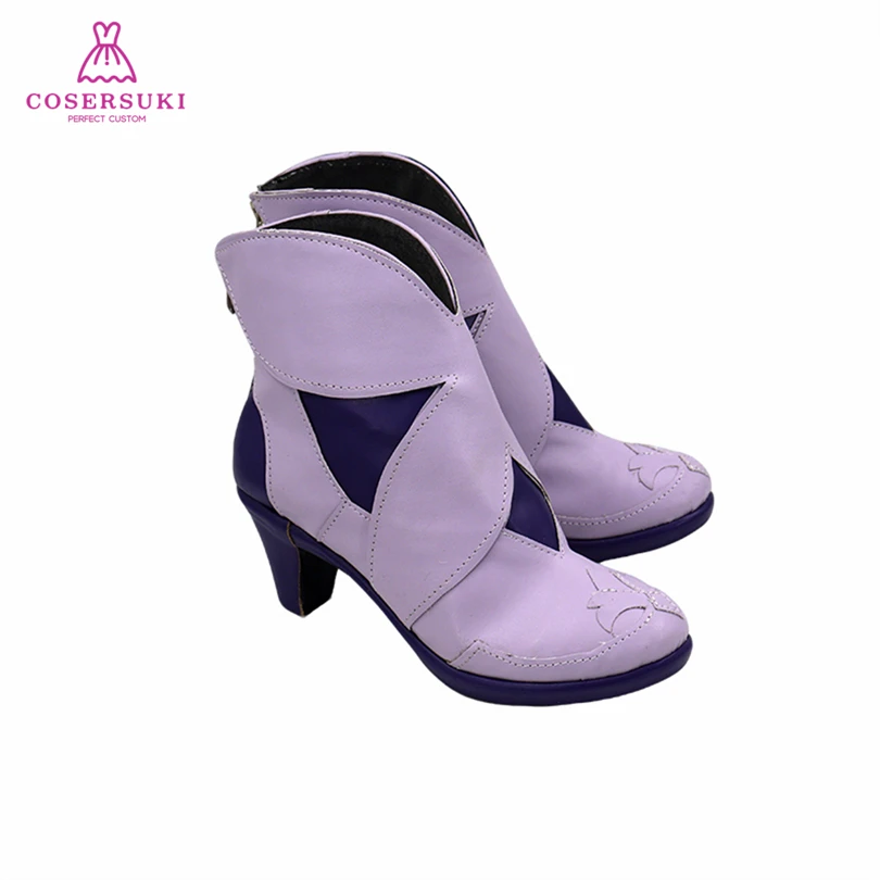 Honkai: Star Rail Castorice Scarpe Cosplay Stivali Scarpe professionali fatte a mano per Carnevale di Natale di Halloween