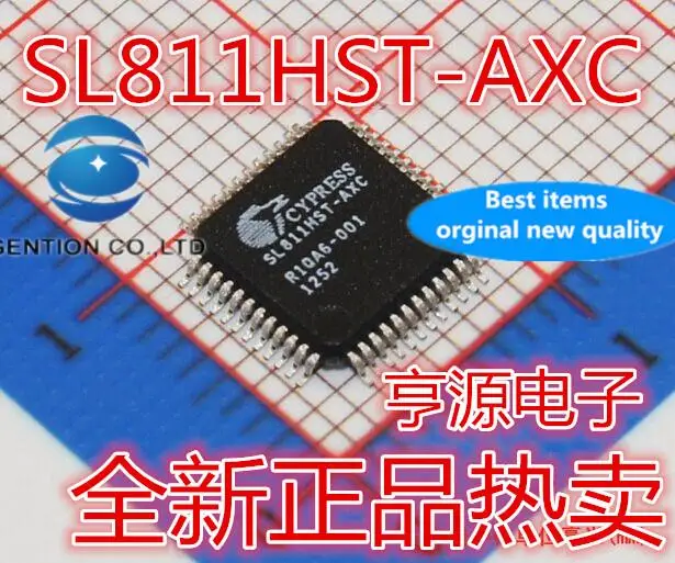 10pcs 100% orginal new in stock  SL811HST-AXC SL811HST SL811 QFP48 USB master chip