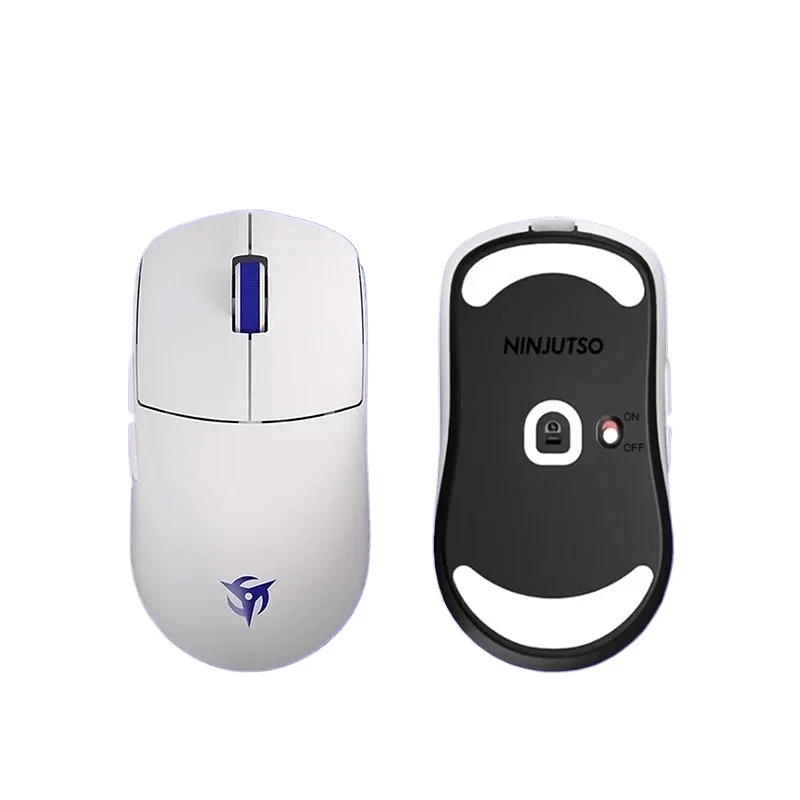 NINJUTSO Sora V2 39g 超軽量ゲーミングマウス 2.4G ワイヤレス&有線接続 PAW3395 26000DPI 低遅延 80時間バッテリー寿命