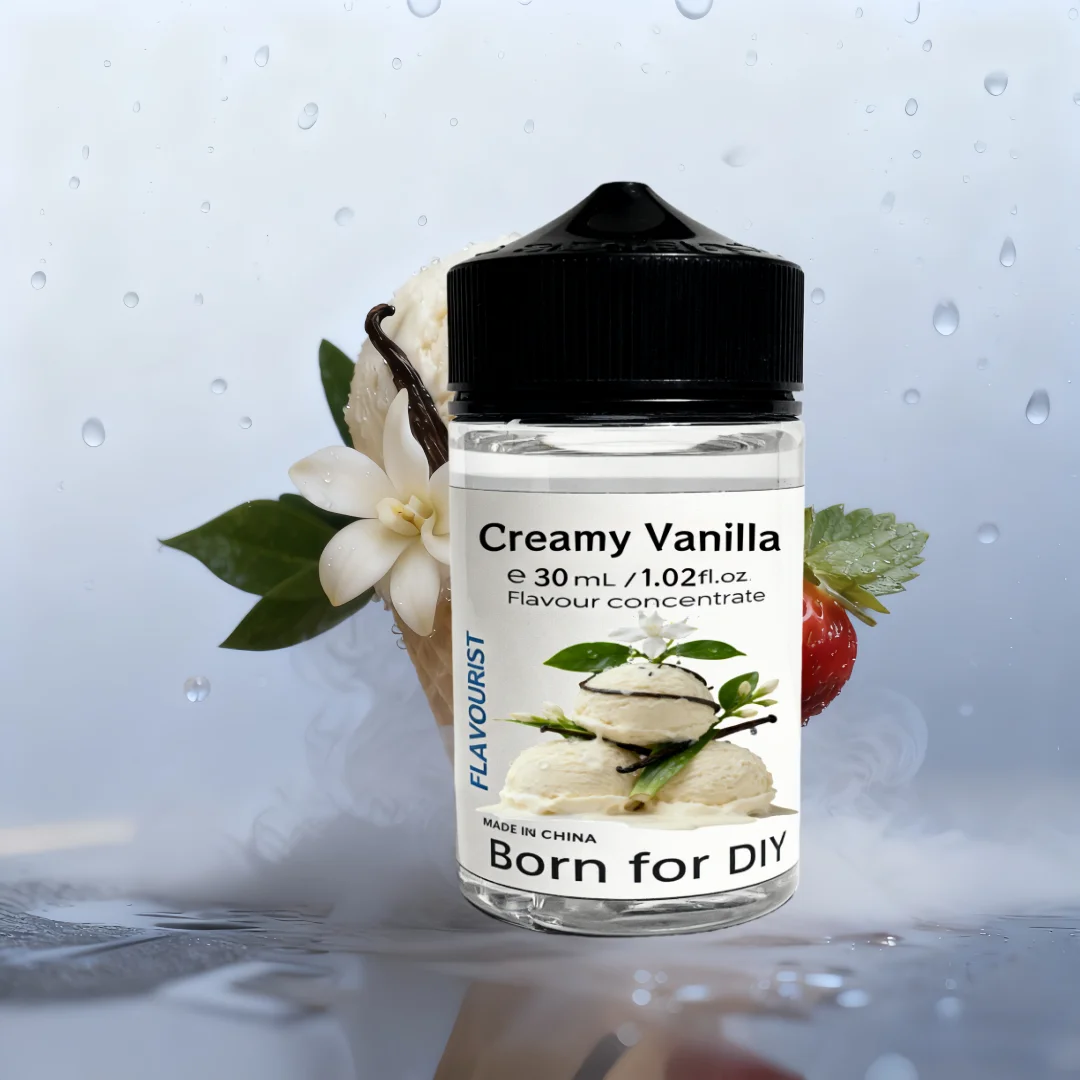 Flavourist Creamy Vanilla Aroma Flavoring Water Solubility E Flavors Concentrate For Wape Diy Best