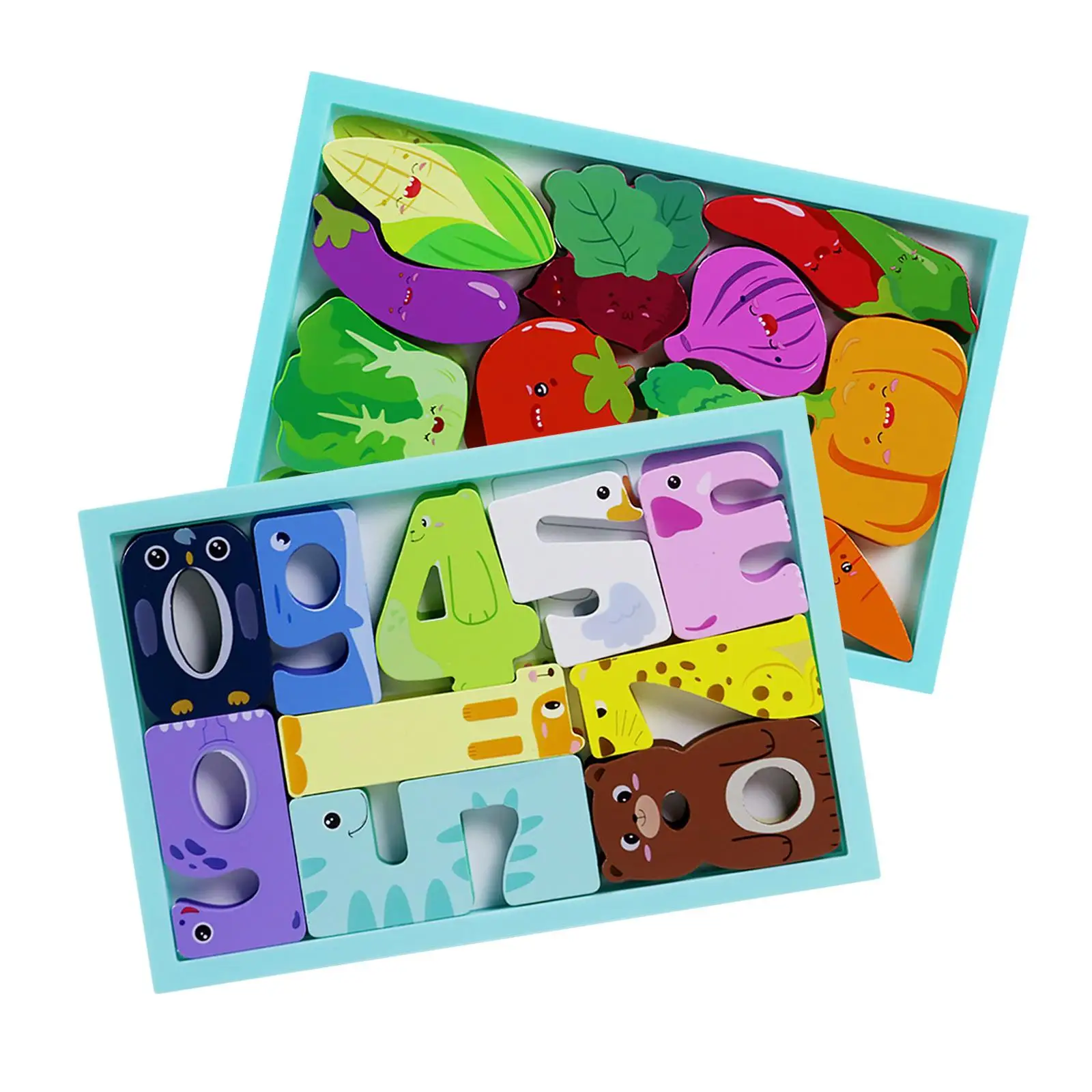 Educational Preschool Toys Puzzles Wooden Colors Shapes Cognition Learning Sorting Montessori 3 4 Years Old Toddlers Baby