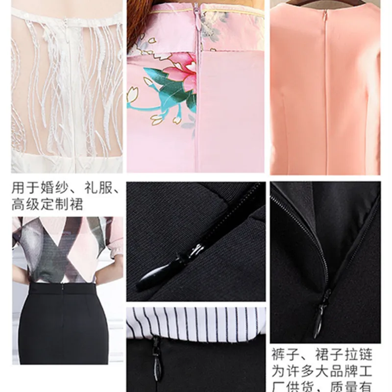 5pcs25-35cm Invisible Lace Zipper Screen Side Color Invisible Zipper For Tailor Sewing Crafts