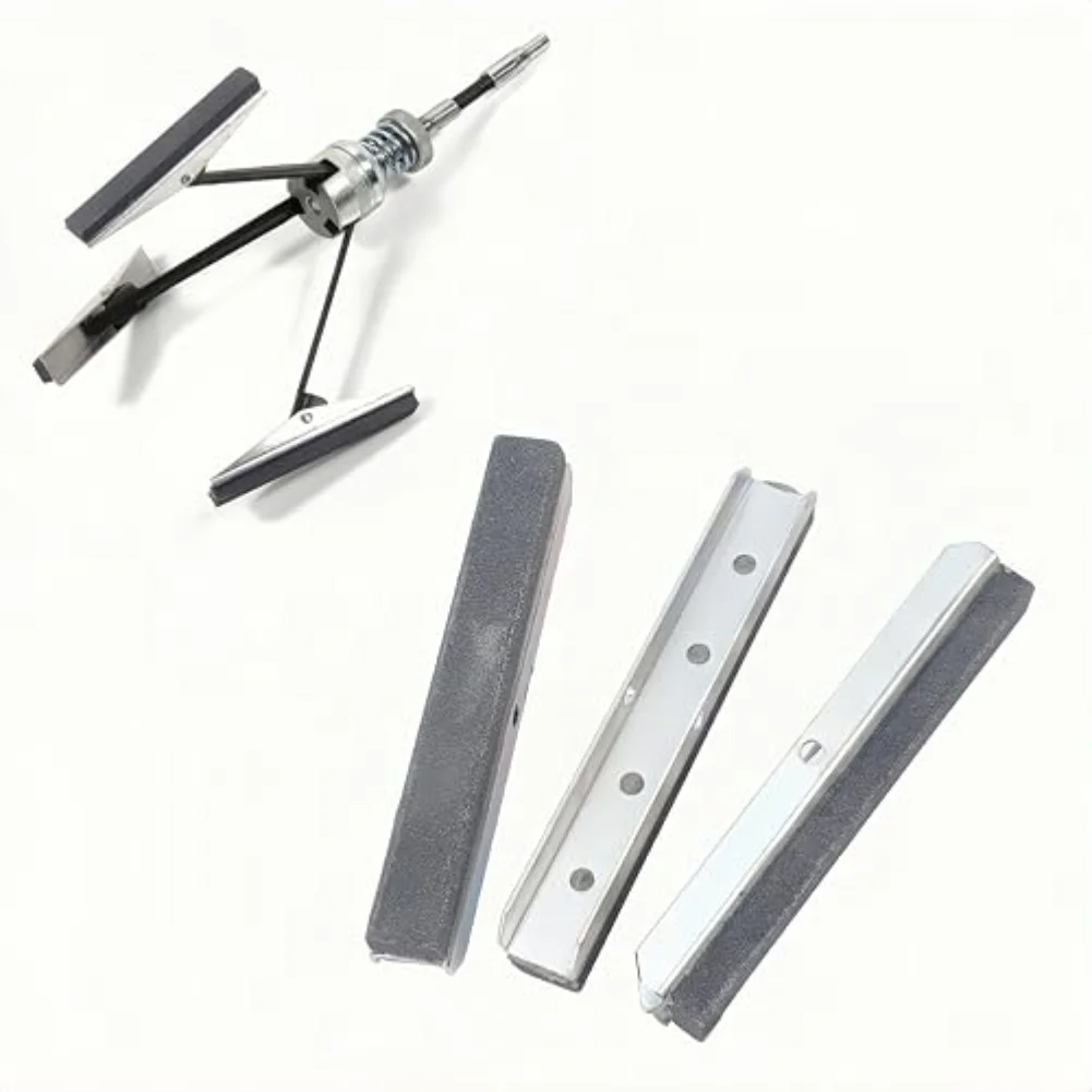Engine Cylinder Hone Stone Set 3Pcs with 3 Arm Honing Stones Tool for Engine Cylinder Metal Burr Removal and Longevity