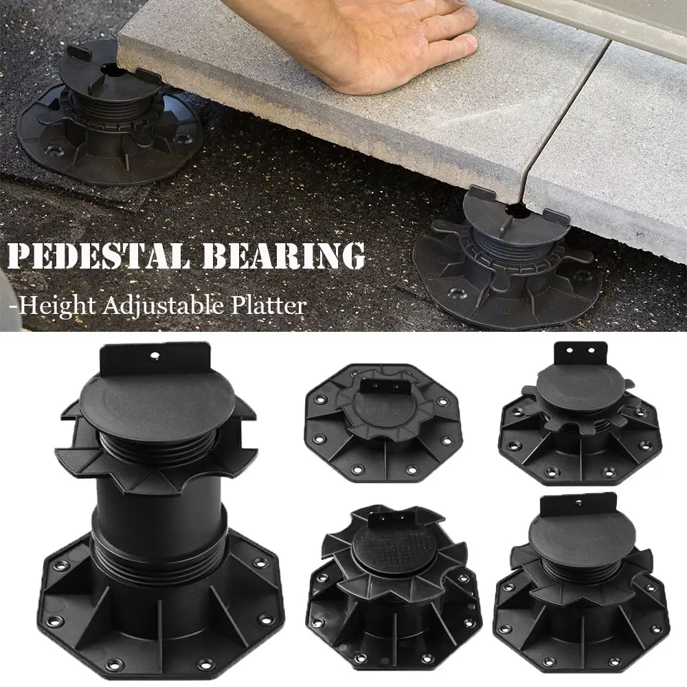 Weatherproof Wood Decking Boards Pedestal Bearing Slab Bearing Terrace Bearing Height-adjustable