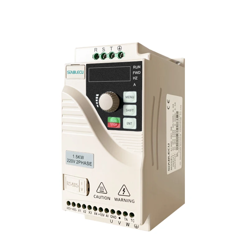 Distribution 2hp 1.5kw VFD  220V China  2 Phase Variable Frequency Converter Ac Motor Drive Pure Sine Wave Inverter Vfd