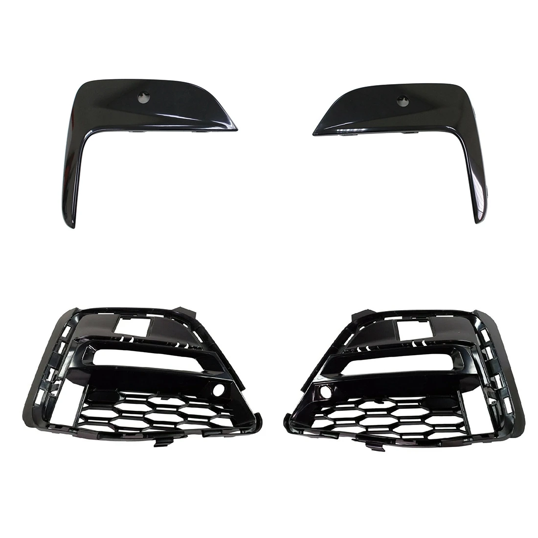 

Front Bumper Fog Light Grille Grill 51118089207 51118089208 51118069371 51118069372 for BMW- 3 Series G28 G20 320I 325I