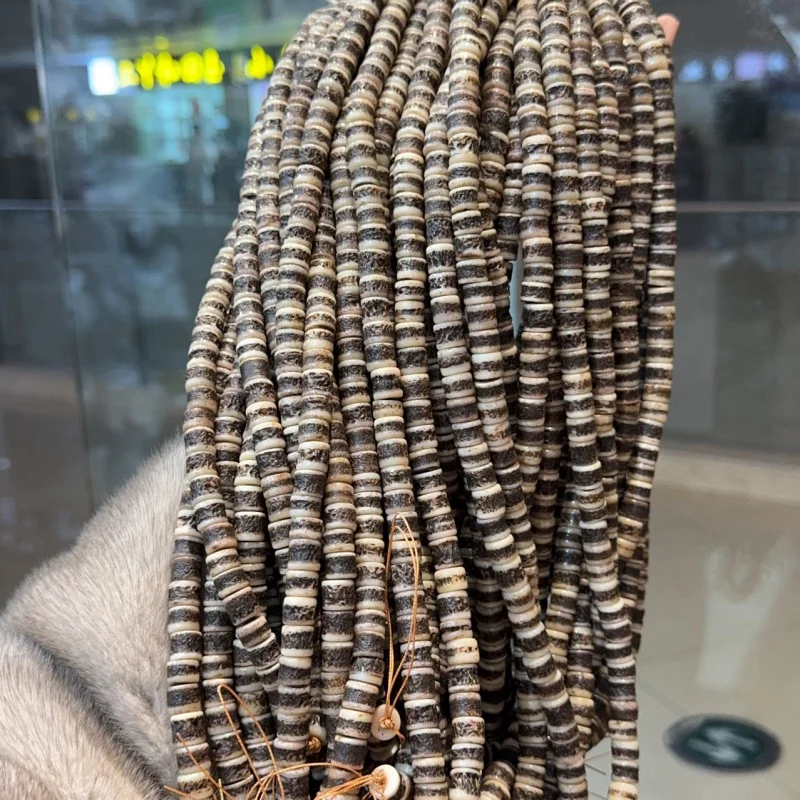 

Ox Bone GABA выпрямляющая огранка старой формы, длинная цепочка 10 мм, 1 шт., четки, ювелирные аксессуары