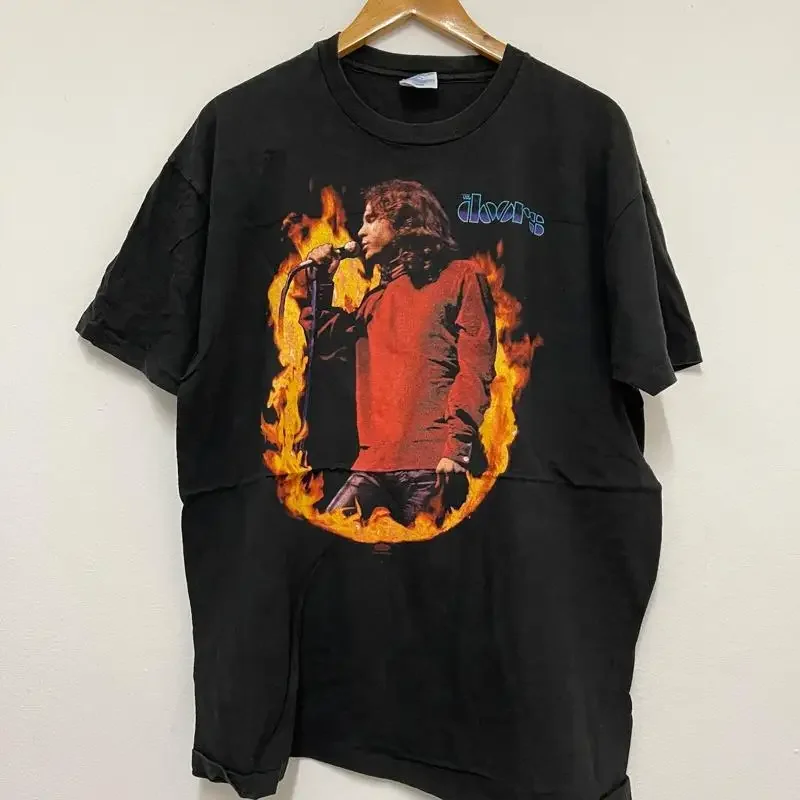 Vintage 90 Äôs Jim Morrison Äú Light My Fire 1991 Band T Shirt Rock Tour Stre