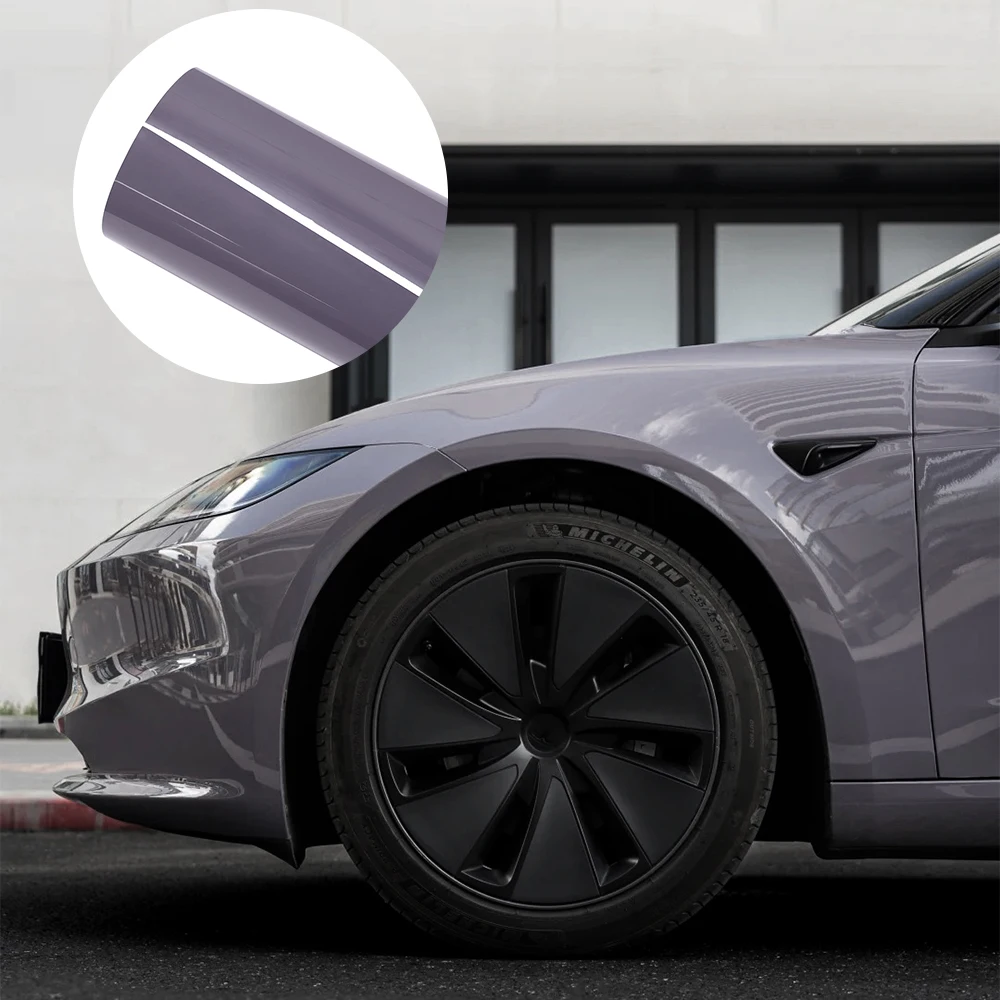 

Car Sticker Gloss Provence Purple Bubble Free Vinyl Film Auto DIY Decal PET Vehicle Body Self Adhesive Sticker Car Accessories
