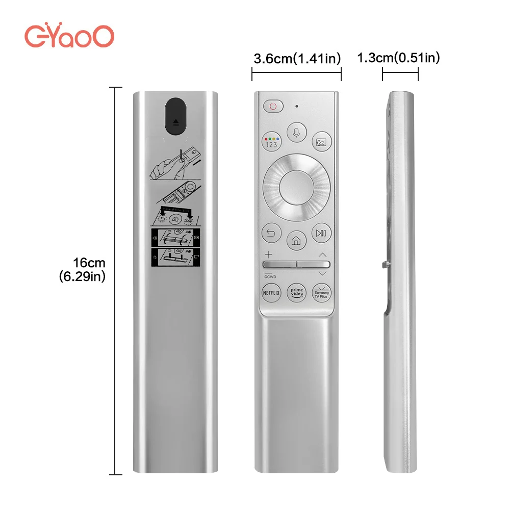 BN59-01346A Zamienny pilot głosowy pasujący do telewizora Samsung QN75LST7TAFXZA QN65LST9TAFXZA QN55LST7TAFXZ — zdjęcie produktu 6