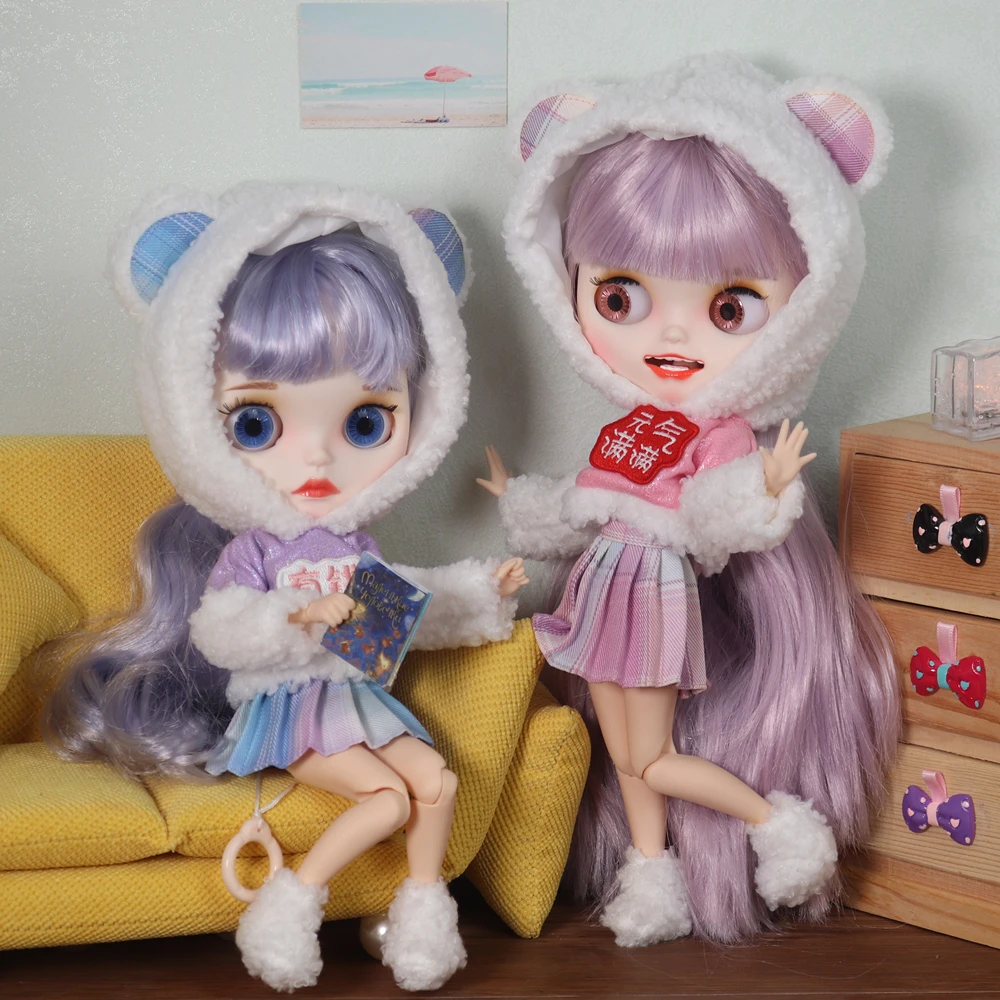 Outfits for ICY DBS Blyth doll Dress For 12 inch doll  cute dressing - Image 3