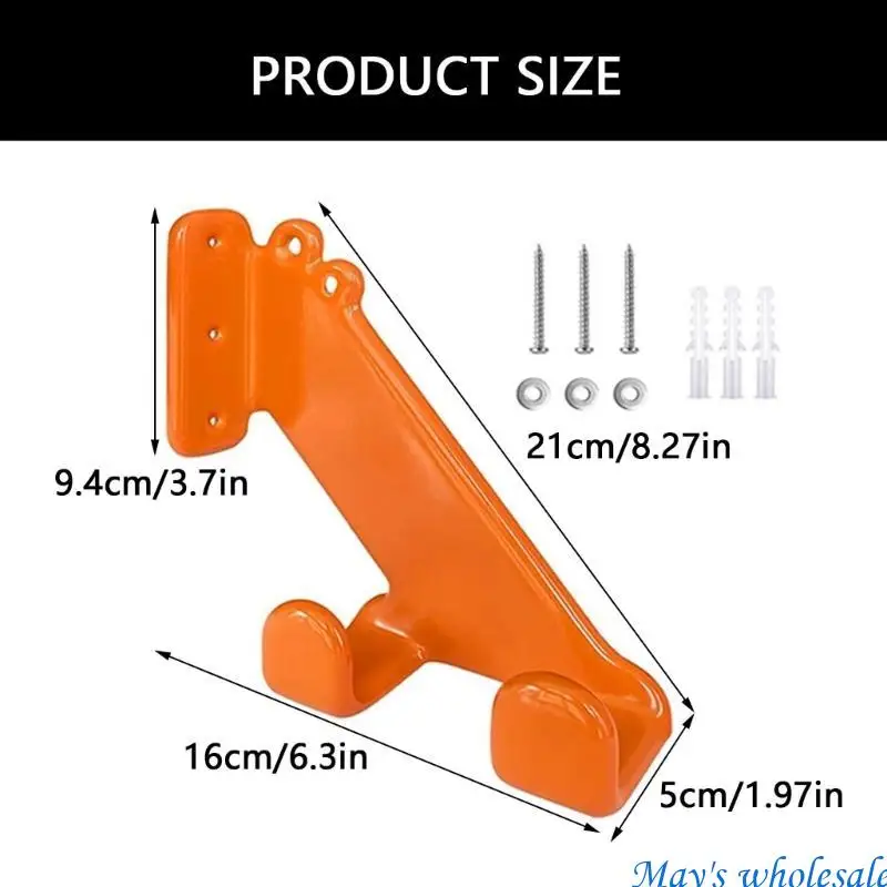 المرآب بالمنشار حامل جدار جبل الصلب شماعات رف قوس لتأمين وتوفير المساحة أداة التخزين المنظم هوك 448A