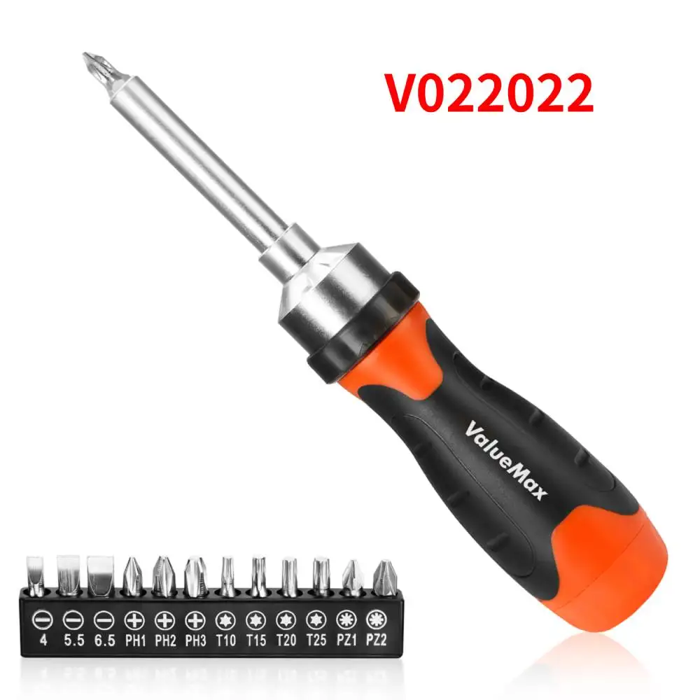 12 in 1 Ratcheting Screwdriver Slotted Phillips torx Screwdriver Kit  Home DIYRepair Tool