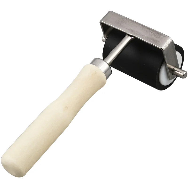 ABNG 2 قطعة 5 سنتيمتر الثقيلة الأسطوانة المطاطية الصلبة أحبار الطباعة لينو براير أداة فنية للحرف اليدوية