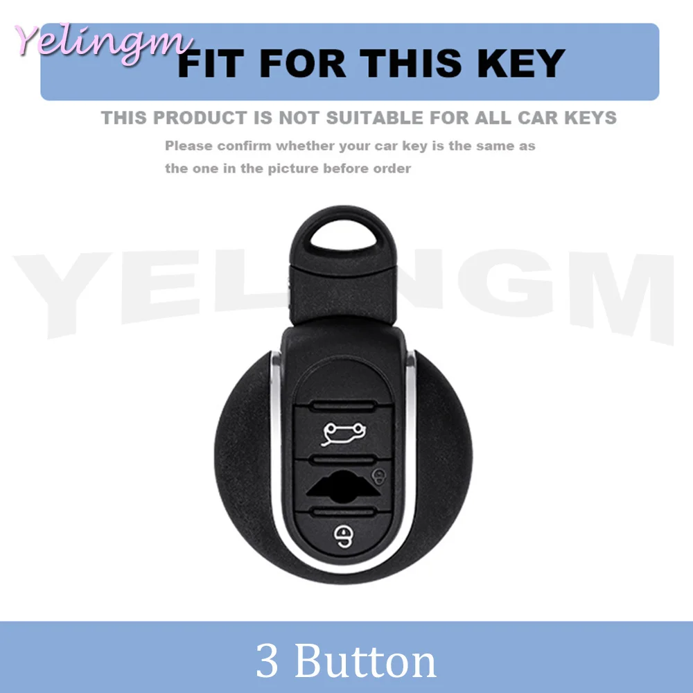 TPU Car Key Case Cover for BMW Mini Cooper Keyring Countryman F54 Clubman F55 Hardtop F56 F57 F60 Fob Keychain Accessories