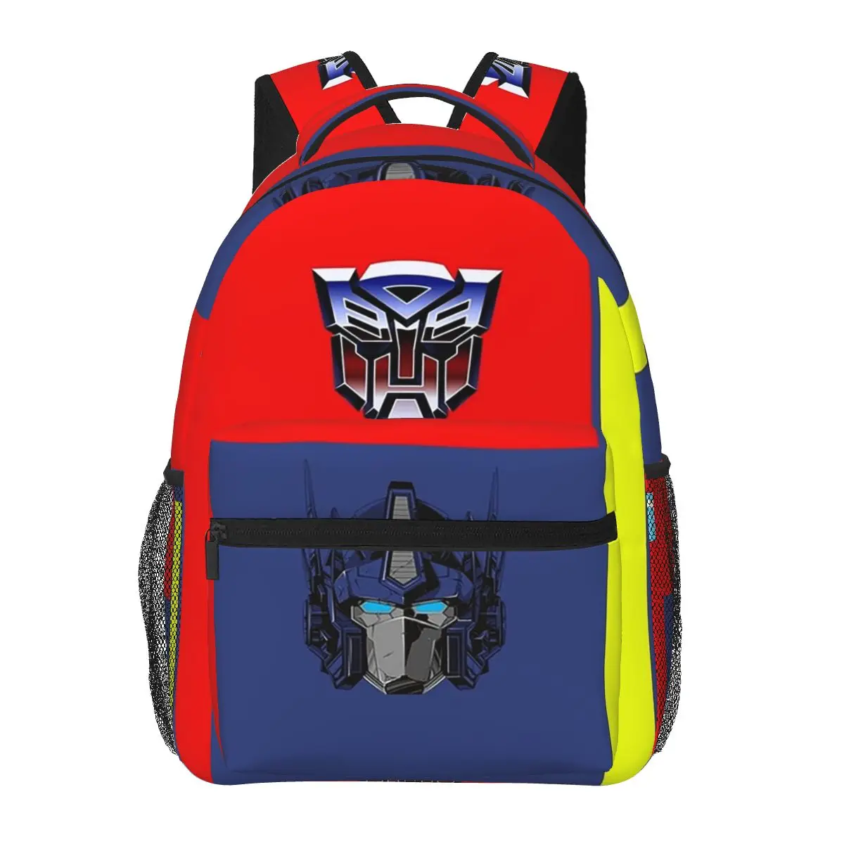 Autobots Prime Bag Backpacks Boys Girls Bookbag Children School Bags Cartoon Laptop Rucksack Shoulder Bag Large Capacity